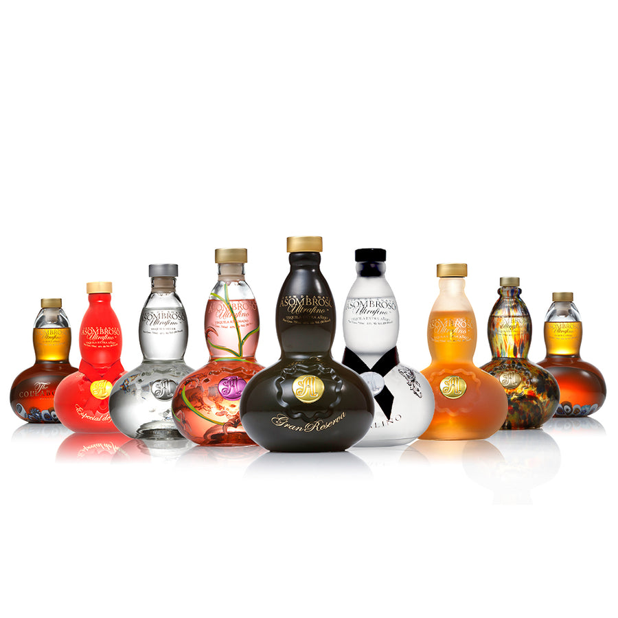 the complete set all tequila asombroso extra anejo reposado blanco gran reserva vintage 11 del porto collaboration especial de rouge el carbonzado