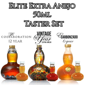 Elite Extra Anejo Taster Set 50ml! (Limit 5 Per Order)