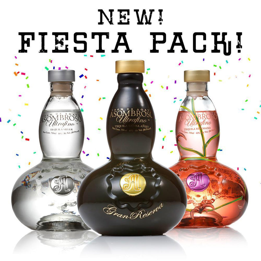 50% Off-New Fiesta Pack- Gran Reserva, La Rosa and El Platino 750ml
