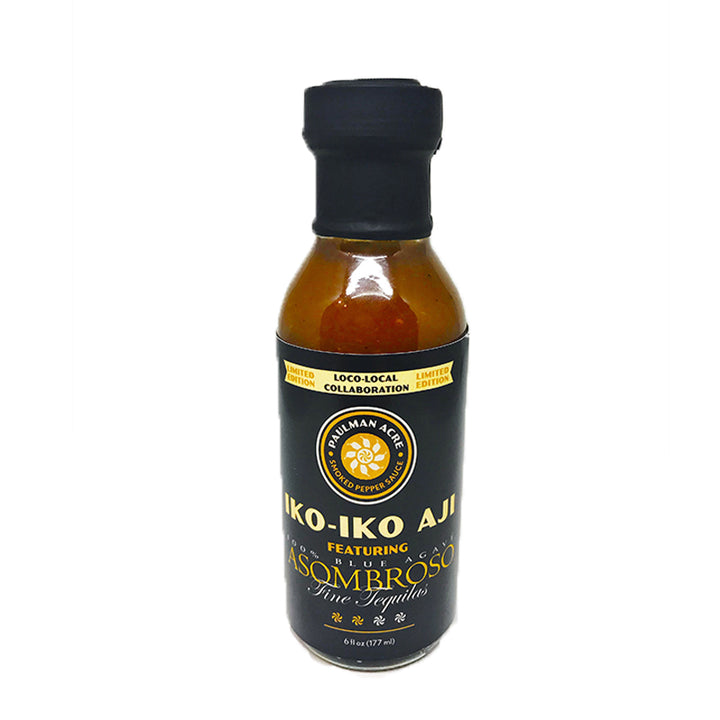 Iko Iko Aji Gourmet Hot Sauce 6.oz – Featuring AsomBroso El Platino Blanco!