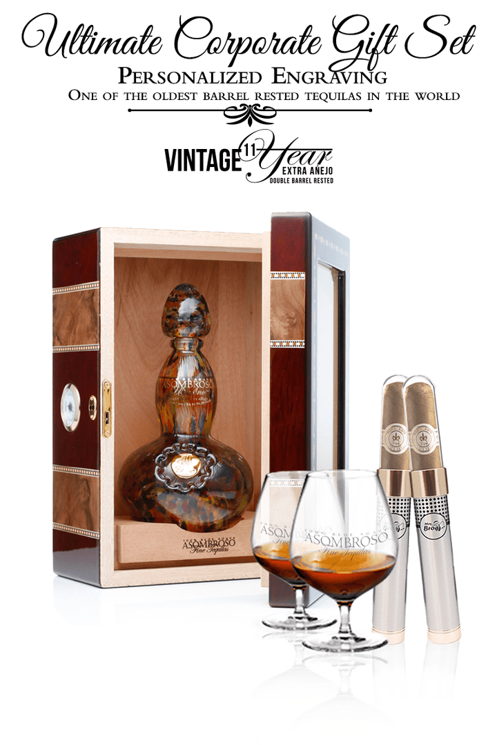 Corporate Gift Set - Vintage 11 year Extra Anejo w/Cigar