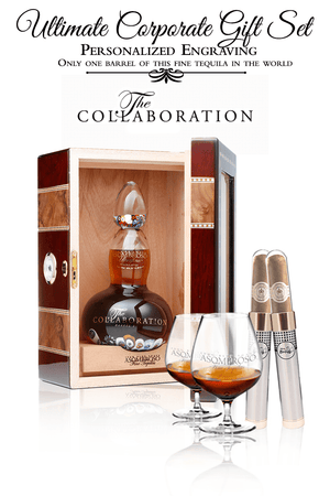 Corporate Gift Set - "The Collaboration" Extra Anejo w/Cigar