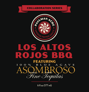 Los Altos Rojos Gourmet BBQ Sauce 6oz. - Featuring AsomBroso Gran Reserva XA