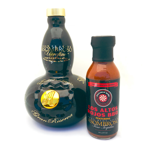 Los Altos Rojos Gourmet BBQ Sauce 6oz. - Featuring AsomBroso Gran Reserva XA